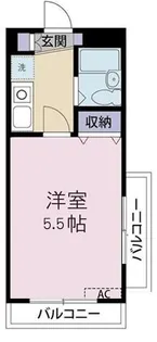 フレンドポート南町田【5階】の間取り