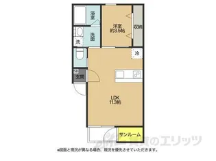 LAPIS i II【1階】の間取り