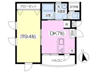 PAPHIO【3階】の間取り