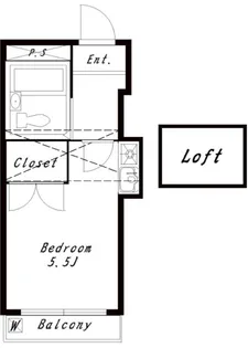 TKハイツ【1階】の間取り
