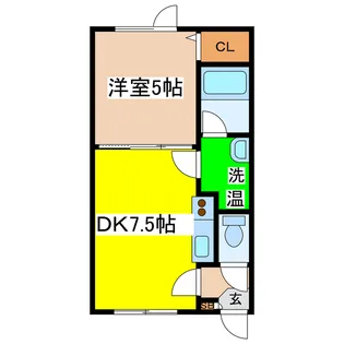 biscuit(ビスケット)【1階】の間取り