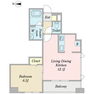 プリマヴィラ西船橋【6階】の間取り