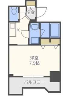 兵庫県神戸市中央区元町通5【マンション】の間取り