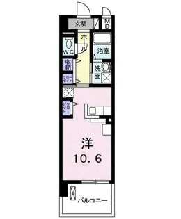 ラディエンス狭山台【2階】の間取り