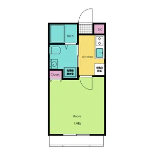 アーリーバードIII【4階】の間取り