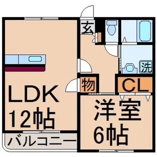 ニューパリヤ 柏【1階】の間取り