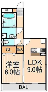Lien【3階】の間取り