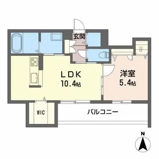 ガーデンワーズ【1階】の間取り