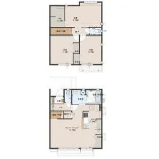 SUNSET MALL Cの間取り