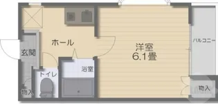 フィールド岸部【3階】の間取り