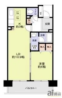 ガーデンコート清瀬 1号棟【5階】の間取り