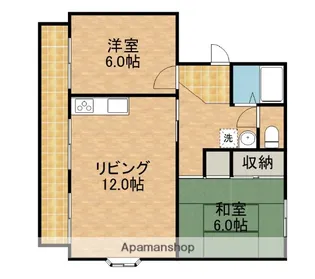 エステートI【1階】の間取り