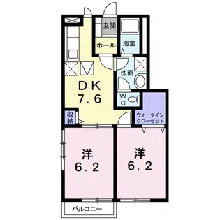 スターナハイム【1階】の間取り