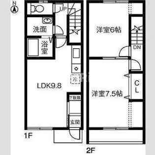 COSMO HOUSE Nの間取り