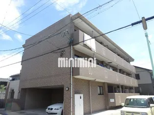 楽美マンション【1階】の外観