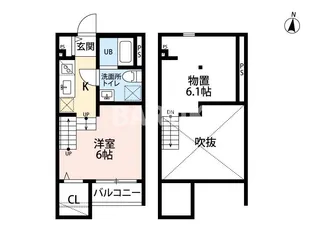 MARVELOUS【1階】の間取り