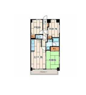 グランドール井上【3階】の間取り