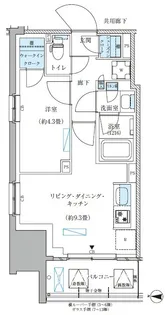 東京都江東区大島4【マンション】の間取り