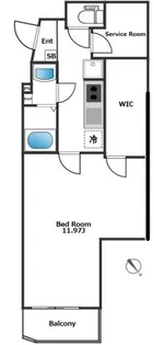 東京都杉並区和泉2【マンション】の間取り