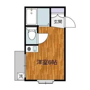 ハイツフィールドI【1階】の間取り