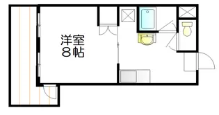 コーポ大和【1階】の間取り