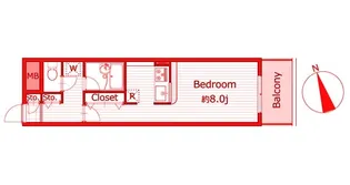 フォートレスニイヤ【5階】の間取り