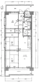 ハウベスト春日【6階】の間取り