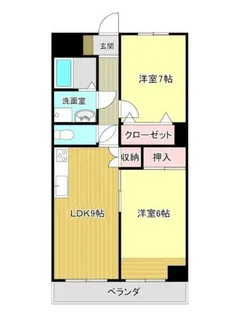 MONAーA【3階】の間取り