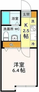 ブリーズ東船橋【2階】の間取り