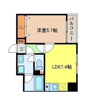 愛知県名古屋市中区栄5【マンション】の間取り
