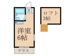 メルキュ-ルひばりヶ丘【1階】の間取り