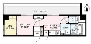 (仮称)武蔵野市境南町2丁目レジデンス【3階】の間取り