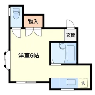 神奈川県川崎市中原区上丸子山王町2【アパート】の間取り