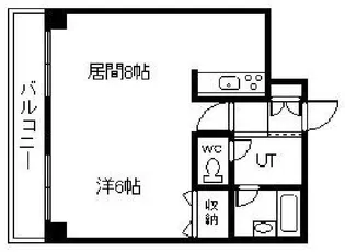 ナッツSPIRIT2【5階】の間取り