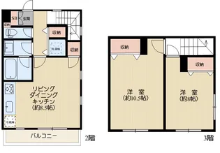 フォレストコートヤマグチの間取り