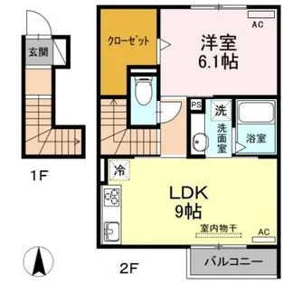 Bonne Maison【2階】の間取り