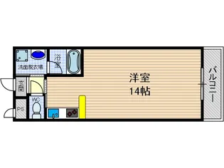 ネオハイム弥生【2階】の間取り