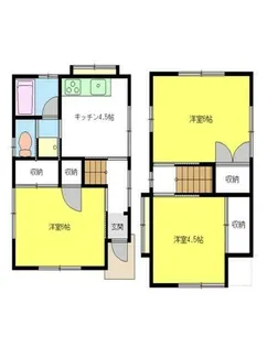埼玉県さいたま市中央区下落合5【一戸建】の間取り