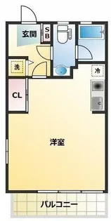 Afan南青山(アファン)【2階】の間取り