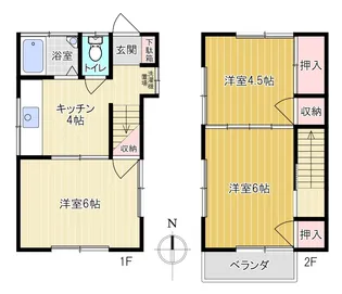 埼玉県新座市大和田5【一戸建】の間取り