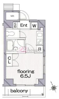 東京都杉並区阿佐谷北6【マンション】の間取り