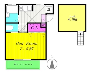 グリーンペア970【1階】の間取り