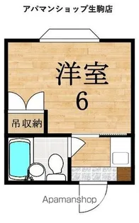 スタンドアップ本町【1階】の間取り