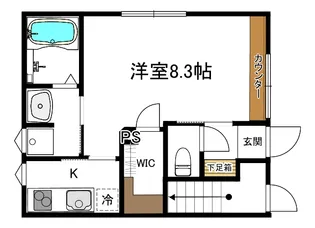 パルク1【1階】の間取り