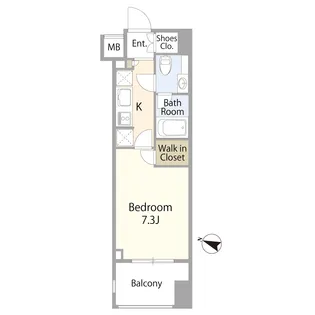 パークホームズ千代田淡路町【5階】の間取り