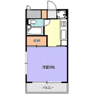 シンガポールガーデン【3階】の間取り