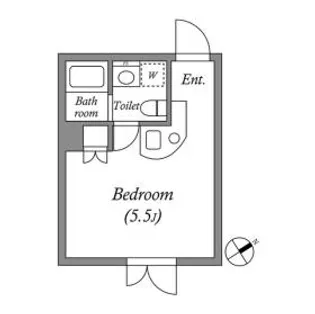 ルネサンスコート千駄ヶ谷NORTH【3階】の間取り