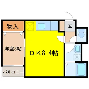 メゾン・ド・ショコラ【4階】の間取り