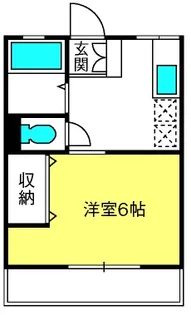 エクセルあさひ【2階】の間取り