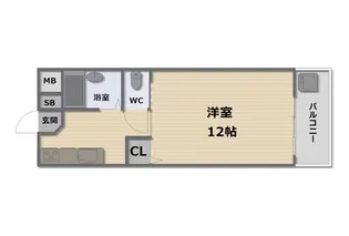 シャトレ和【1階】の間取り